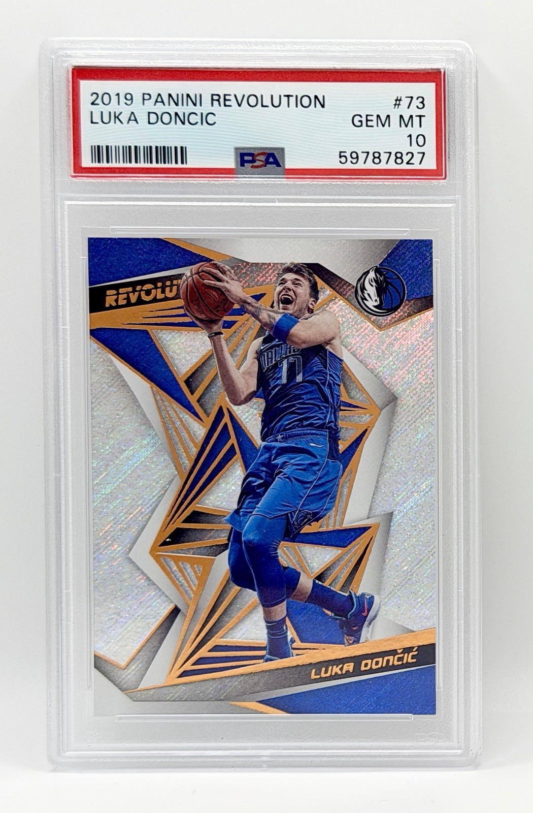 PSA 10 2019 Panini Revolution #73 Luka Doncic Dallas Mavericks