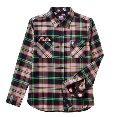Bill & Dead's Bogus Journey Flannel Shirt MOB Middle of Beyond Small Brand New