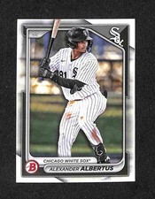 2024 Bowman Draft - Alexander Albertus #BD-164 White Sox