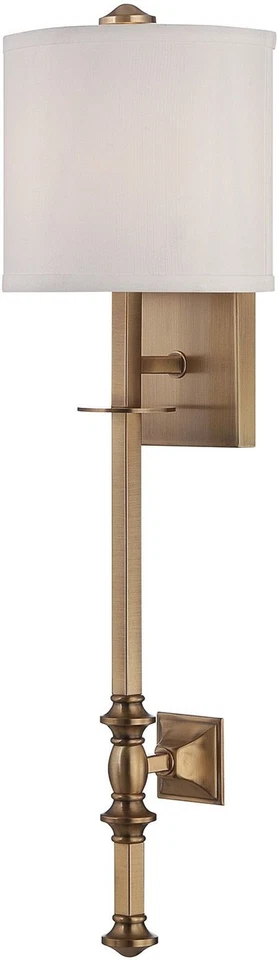 Aplique de pared Savoy House 9-7140-1 níquel Devon 1 luz Foto 4 de 4