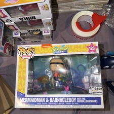 Funko Pop! Rides Deluxe: Nickelodeon - Mermaidman & Barnacleboy 