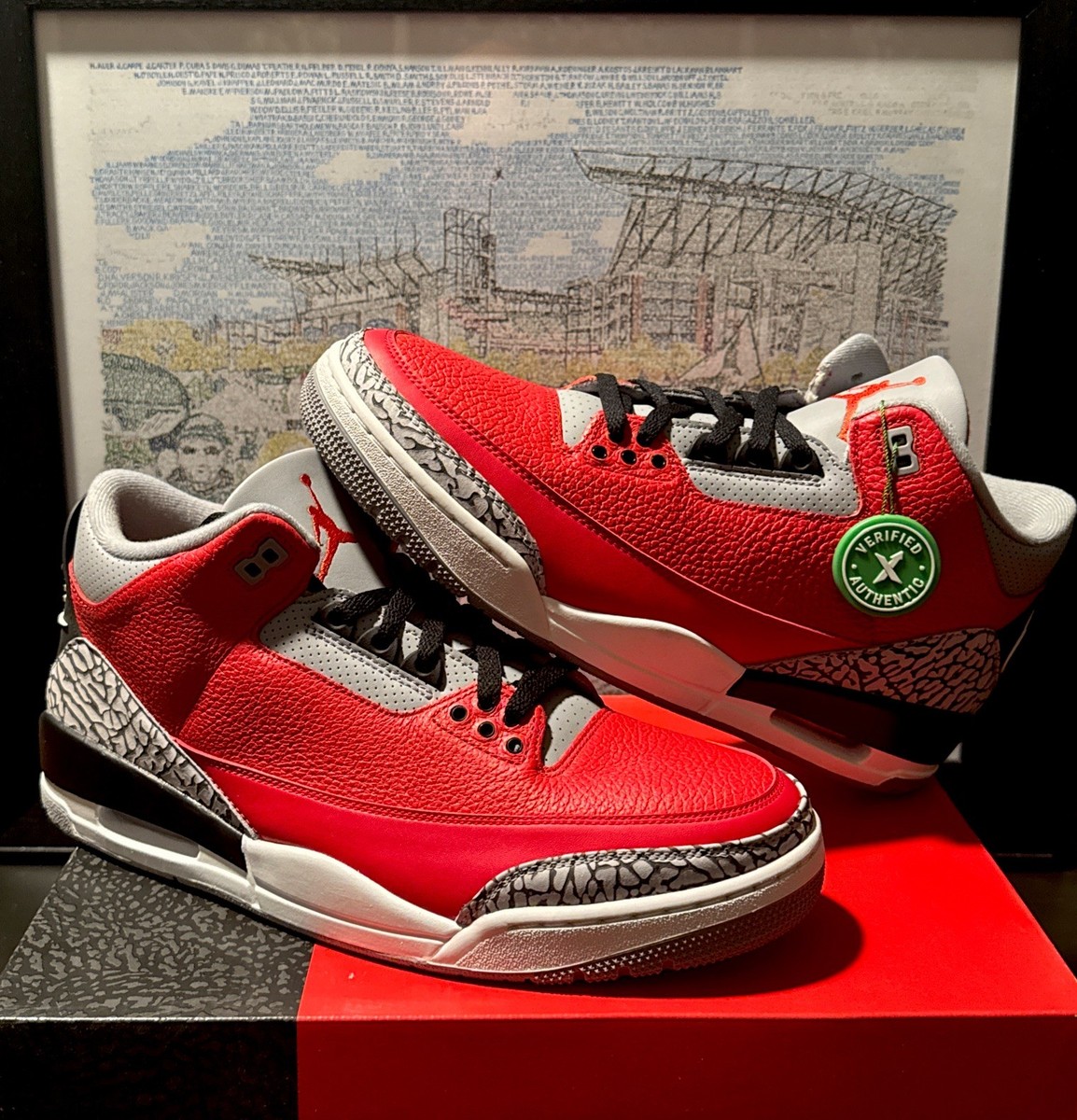 BRAND NEW JORDAN RETRO SE UNITE FIRE RED 2020 CK5692-600 SIZE 12