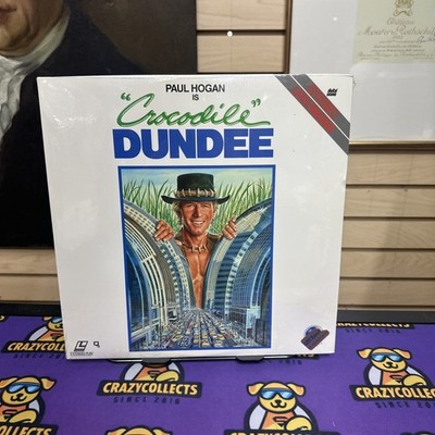 SEALED - Crocodile Dundee - Laserdisc LD Movie 1986 Paul Hogan SEALED!