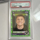 Panini 2024 Score-A-Treat Rising Stars Bo Nix Green Bats #4 Broncos PSA 10