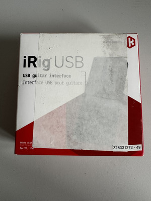 IK Multimedia iRig USB Audio Interface USB-C für Gitarrenverstärker PC hochauflösend