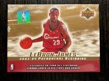 RARE Upper Deck 2003-04 LeBron James Phenomenal Beginning Card Set SEALED