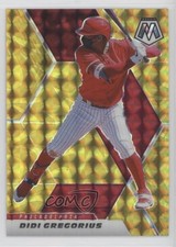 2021 Panini Mosaic Reactive Yellow Mosaic Prizm Didi Gregorius #116 0c7d