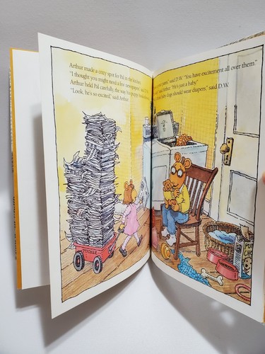 Arthur's New Puppy, Marc Brown, Hardcover Children's Picture Book, 1993 - Bild 5 von 9