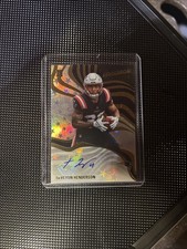 2025 Panini Revolution - Revolution Signatures TreVeyon Henderson #RSA-THN Astro