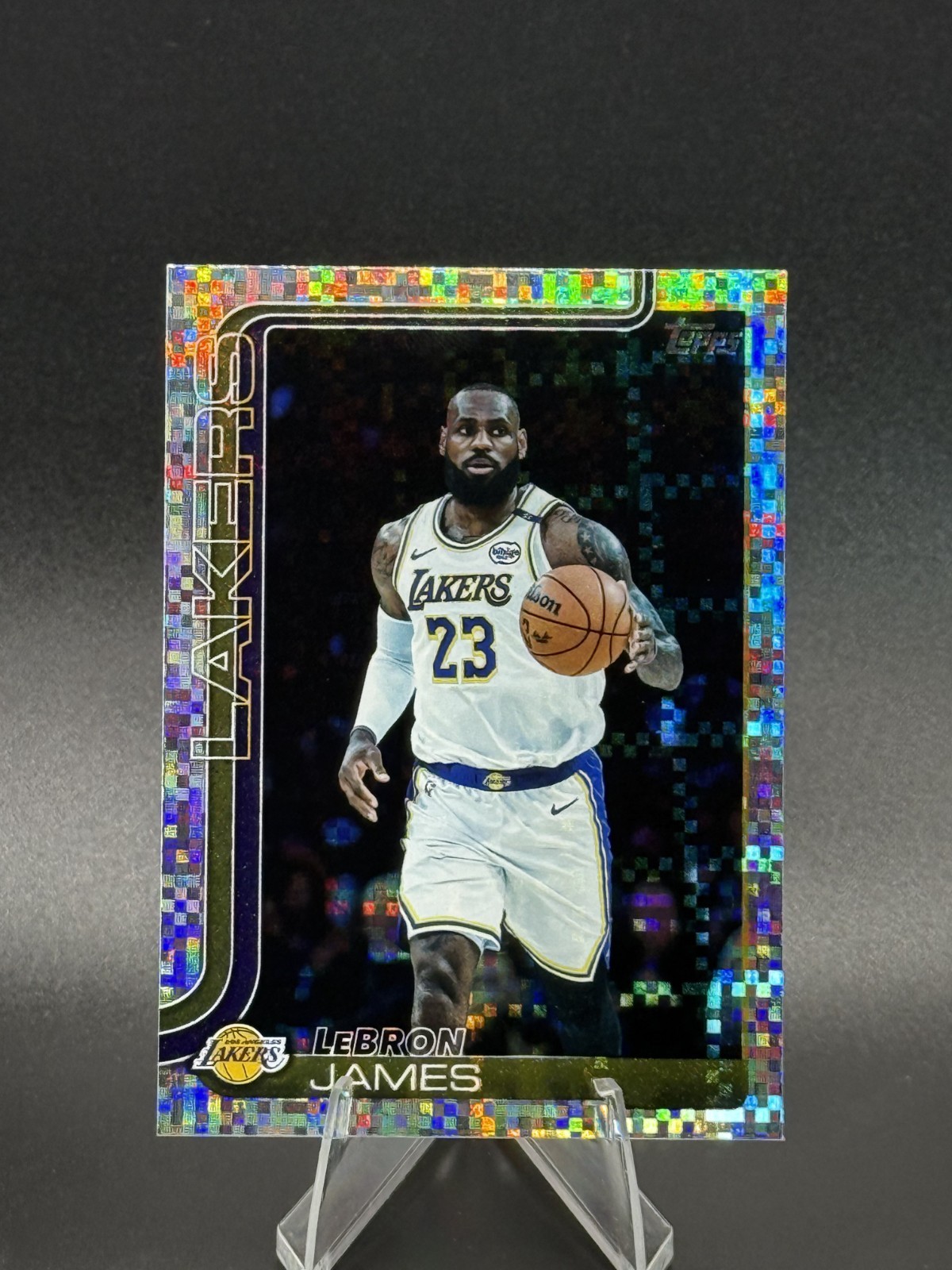 2025-26 Topps LeBron James Victory SP #150 Lakers Checkerboard