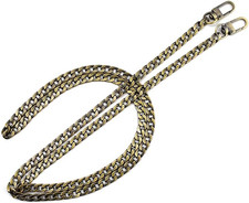 HAIOPS Purse Chain DIY Handbag Strap Shoulder Bag 47 Inches Long Metal Accessory