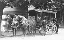 Artificial Ice Horse Delivery Wagon Allentown Pennsylvania PA - 11x17 Reprint