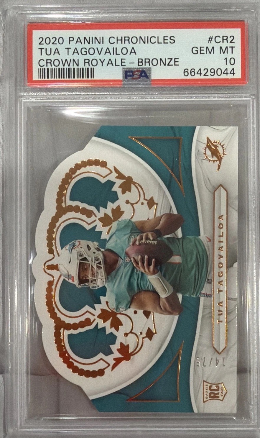 Tua Tagovailoa Panini Chronicles Crown Royale #CR2 Bronze