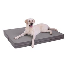 Vonabem XXL Waterproof Orthopedic Dog Bed - Large Outdoor Crate Pad Washable