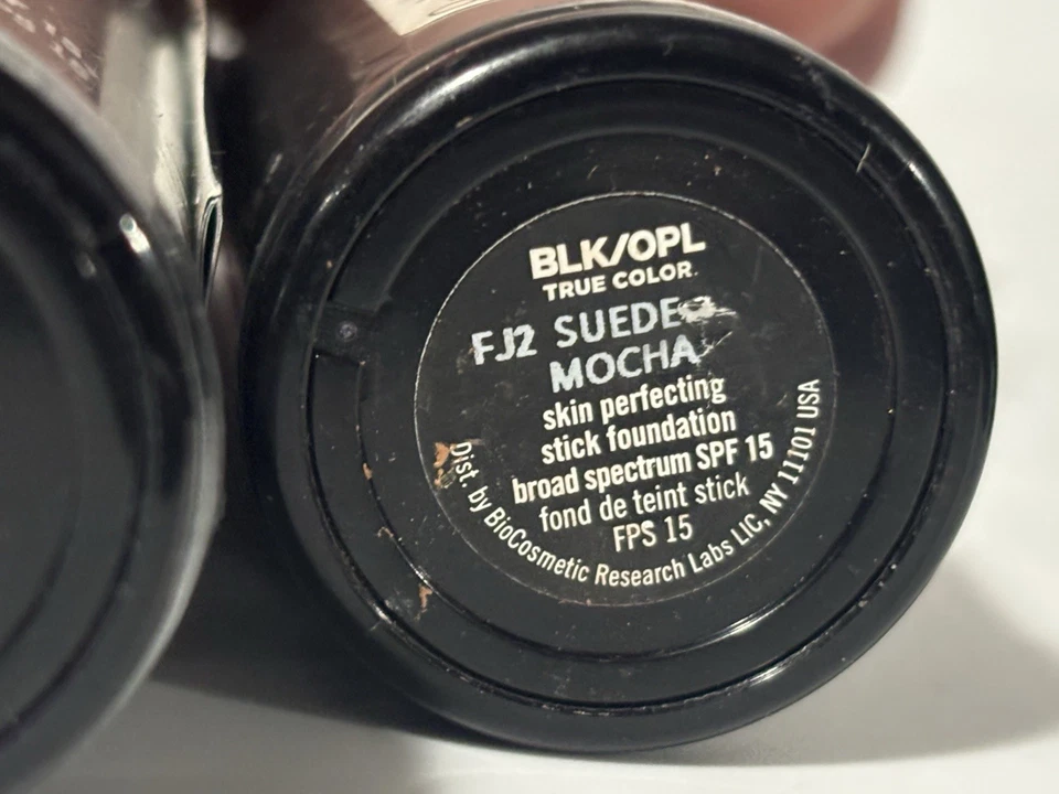 3x Base en barra perfeccionadora de color verdadero negro/opl castaño, almendra cálida, moca Foto 3 de 4