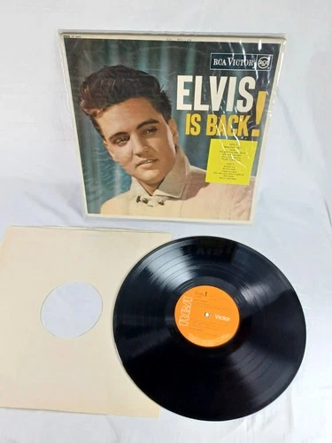 ELVIS PRESLEY: Elvis Is Back LP RCA 1960