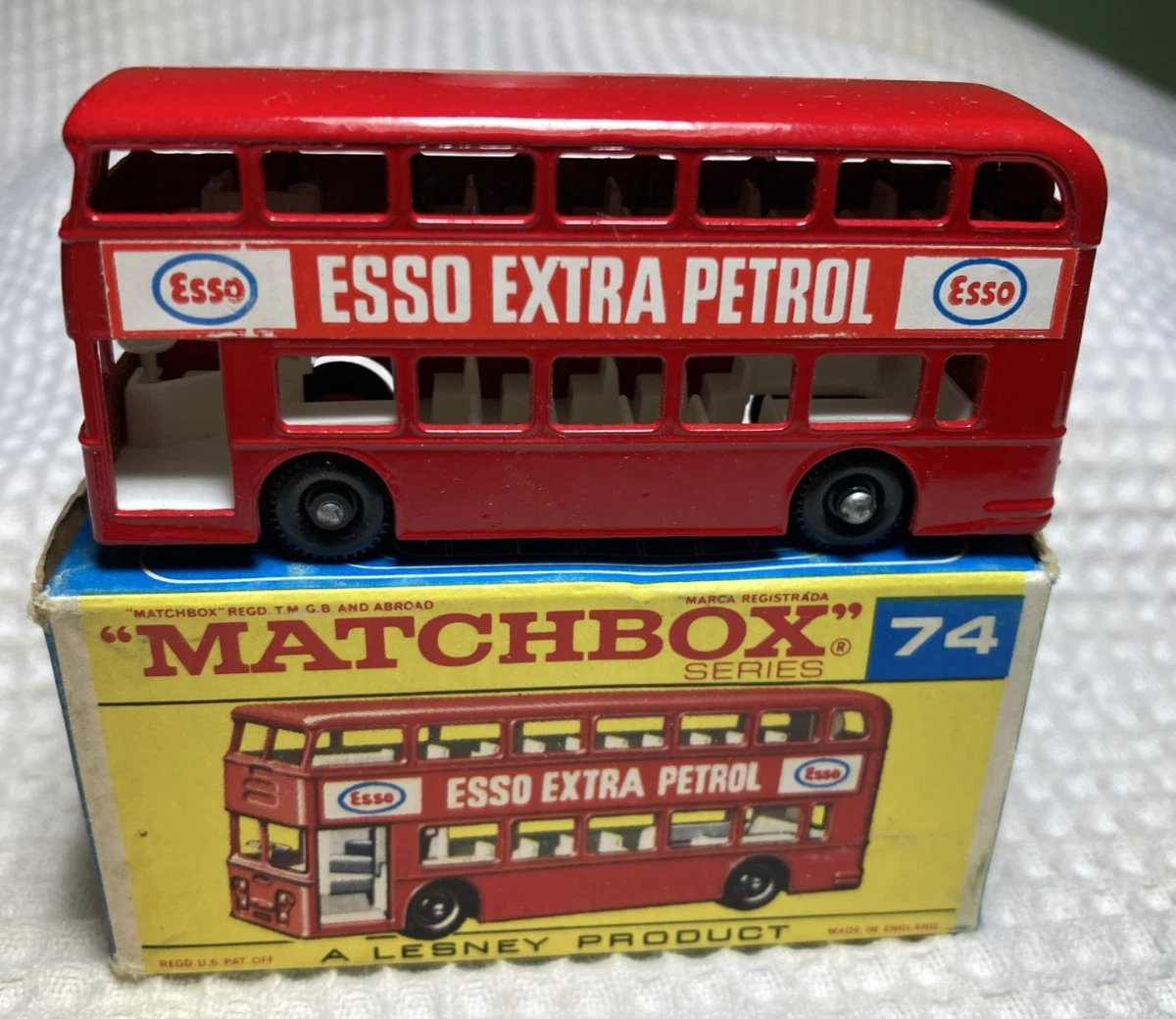 Matchbox 1966 Year of Manufacture Bus Vintage Manufacture Diecast