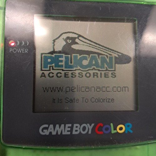 Pelican-Brain Boy pour Nintendo GameBoy Color Gold Label Colorizer Testé - Photo 2/7