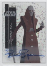 2015 Star Wars High Tek Clouds Diffractor 25/25 Bruce Spence Tion Medon Auto 0a1