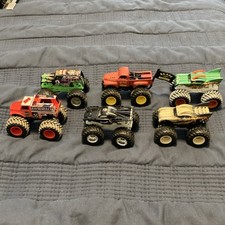Hot Wheels Monster Truck Diecast 1:64 Scale Lot of 6