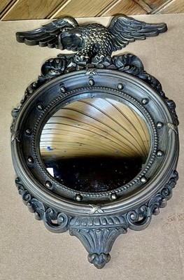 Vintage Patriotic Eagle Mirror 1950s MCM 4th Of July USA 16  X 10  W/6  Mirror