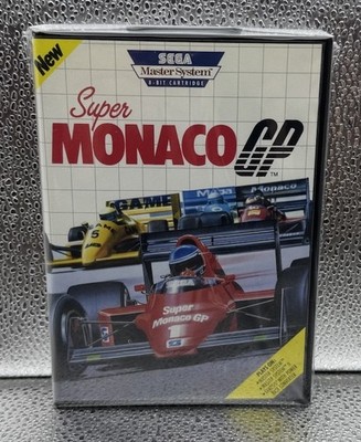 Super Monaco GP Sega Master System mit Handbuch seltene Variante Retro 1990 #1208