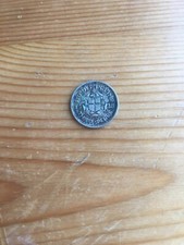 1938 THREE PENCE COIN - King George VI - 3p United Kingdom  UK Coin