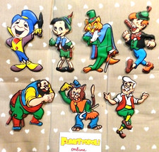 Lotto PLASTECO serie PINOCCHIO usati rari BUONO/OTTIMO STATO (v. foto)