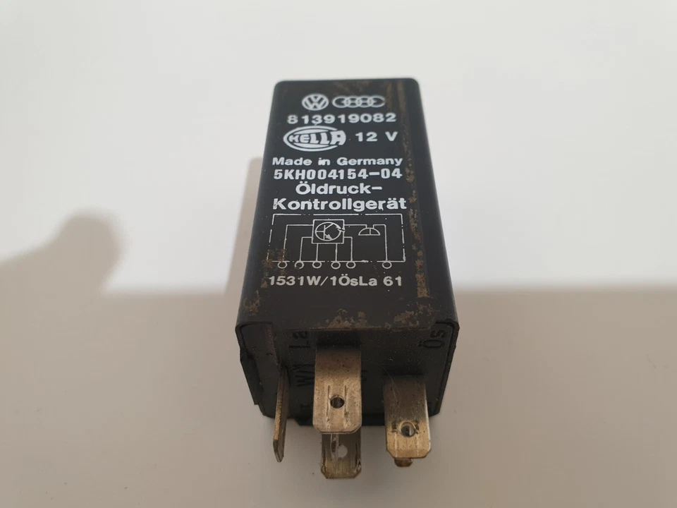 1990 AUDI 80 (LHD) OIL PRESSURE CONTROL UNIT RELAY 813919082 Foto 2 de 4