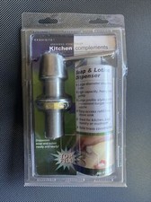 Exquisite Kitchen Soap  Lotion Dispenser Stainless Steel 551 P1200SS Top Fill