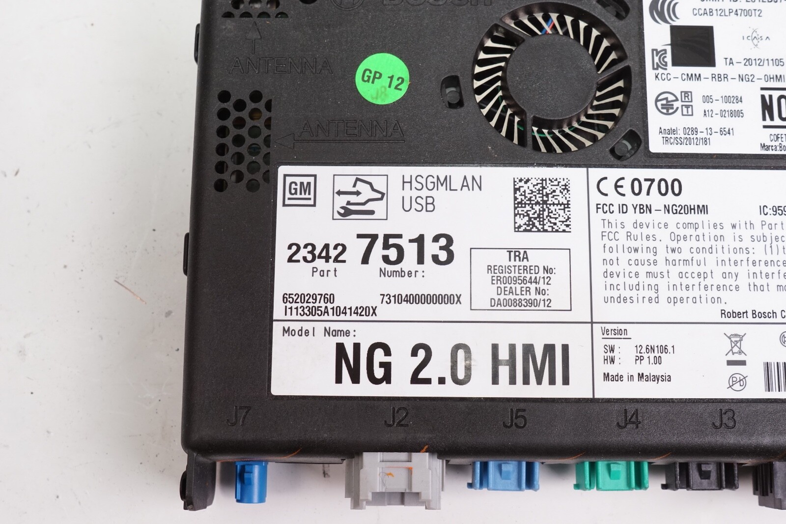 CHEVROLET GMC BUICK CADILLAC HMI human Machine Interface 2.0 OEM 2014 ...