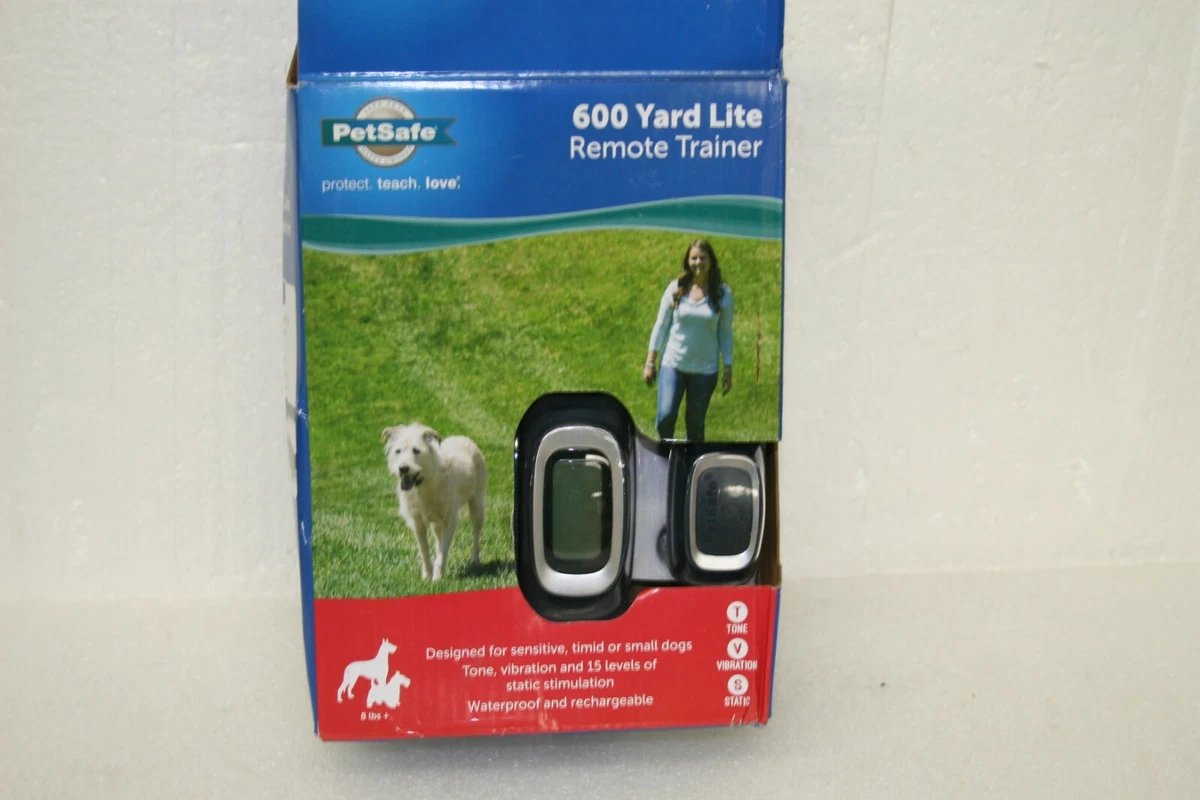 PetSafe 900 Yard Remote Training Collar – Choose from Tone, Vibration, or  15 Levels of Static Stimulation – Longest Range Option for Training Off