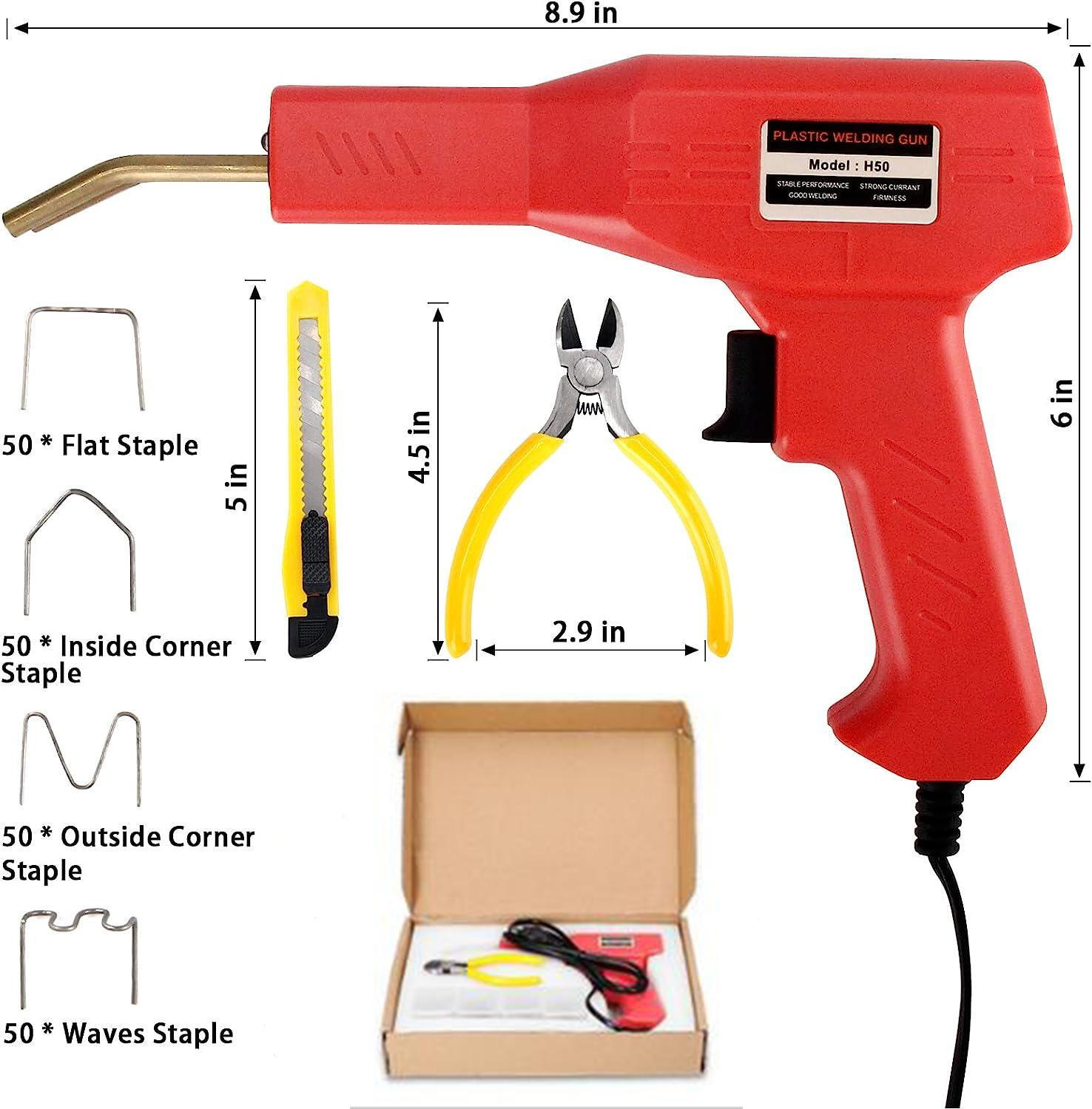 1200 Staples Plastic Welder Hot Stapler Gun Car Repair Machine Car