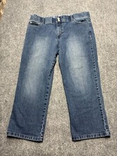 Bandolino Jeans Womens 14 Jeans Blue Denim Stretch Waist