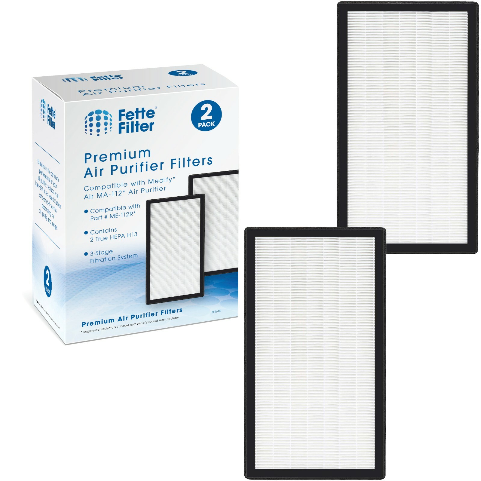 Air Purifier Filter Set Compatible with Medify Air MA112 Air Purifier