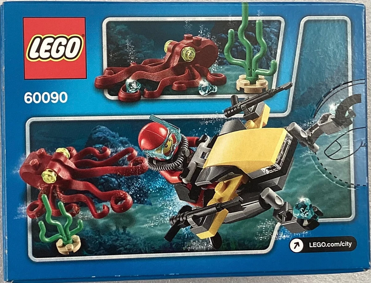 Lego City Deep Sea Scuba Scooter 60090 BRAND NEW SEALED RETIRED