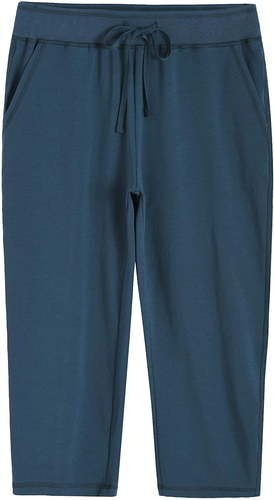 Knit Sweatpants Capri Pants 