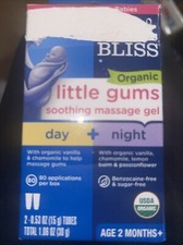 Mommy's Bliss Organic Little Gums Soothing Massage Gel Day-Night Combo 1.06oz
