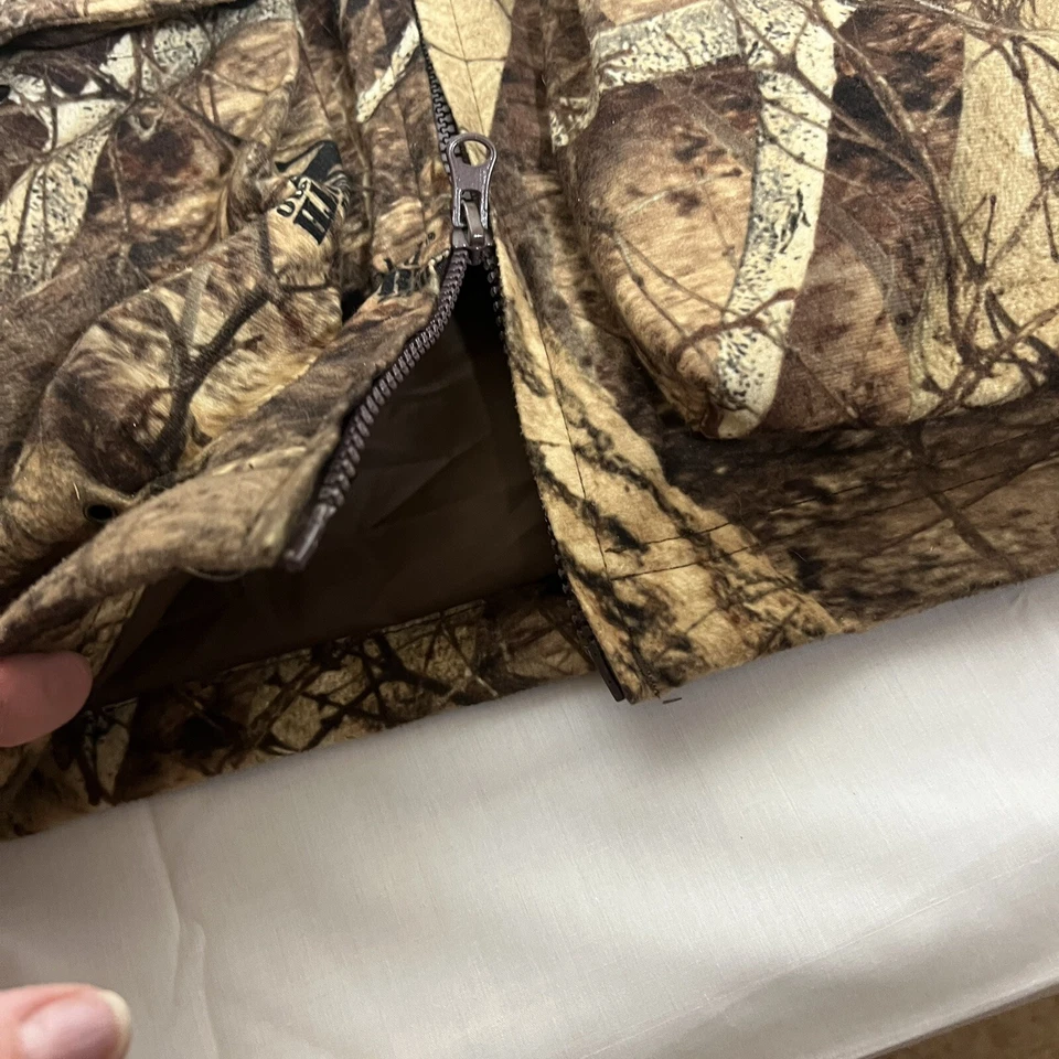Gamehide Naked North Camo Lightweight Hunting Jacket Hood & Pockets L - Image 3 of 4