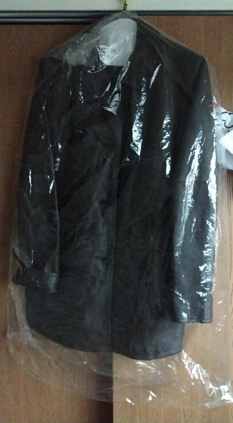 CENTIGRADE LEATHER 4 Button Front Size Large Brow… - image 1