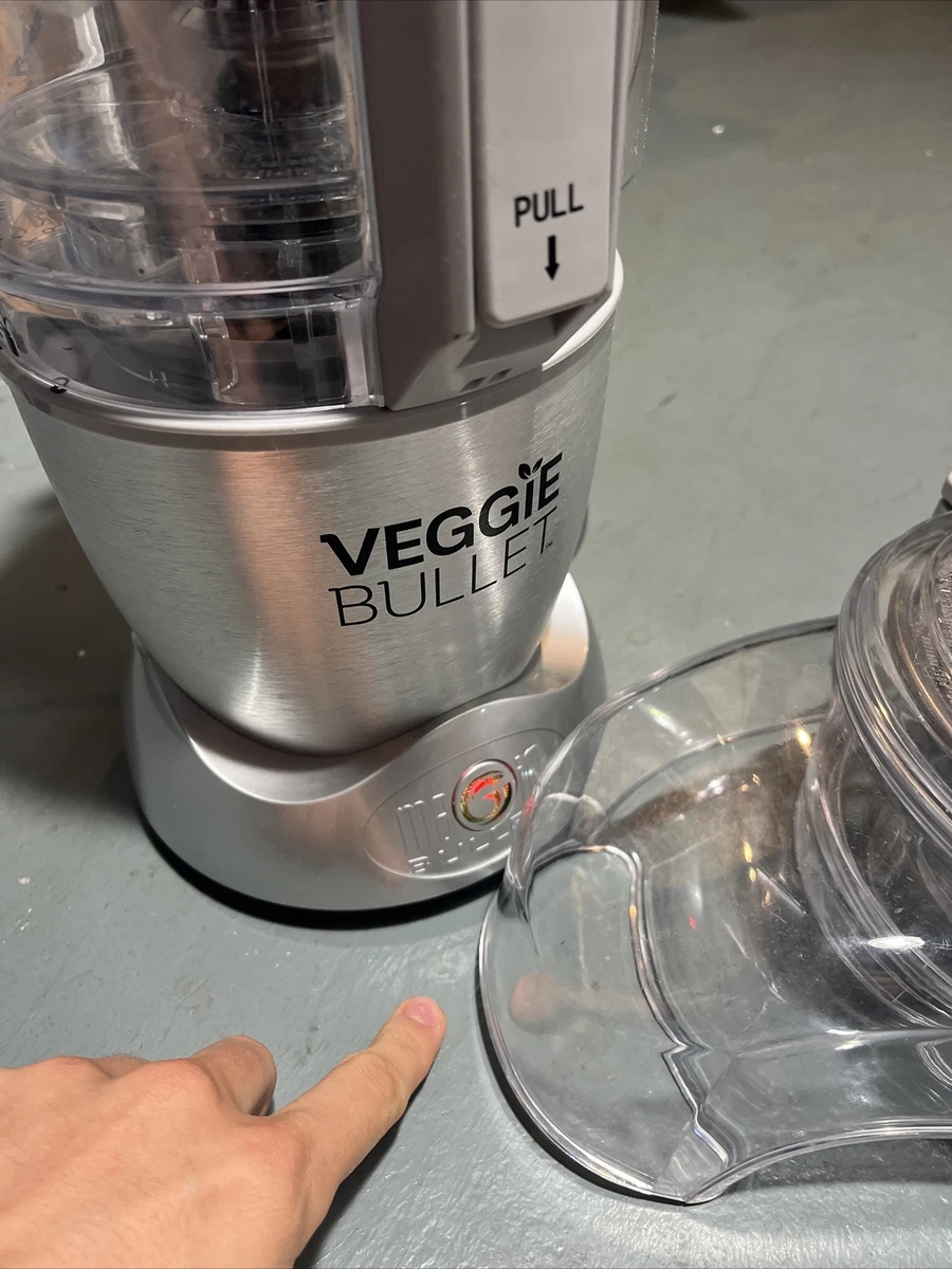 Veggie Bullet Electric Spiralizer Food Processor VB-102 With Four Blades