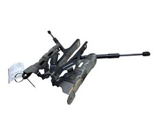 2019-2023 GENESIS G70 OEM FRONT LEFT & RIGHT HOOD HINGE SET W/ HOOD STRUTS BLACK