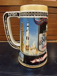 nasa beer stein