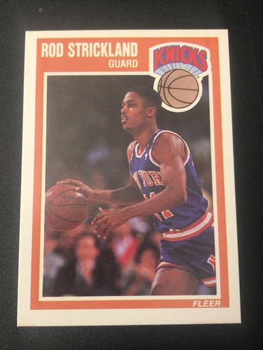 Rod Strickland #104 1989 Fleer card