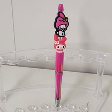 Sanrio Silicone Kawaii Focal Beaded Pen Handmade My Melody from Hello Kitty 3D