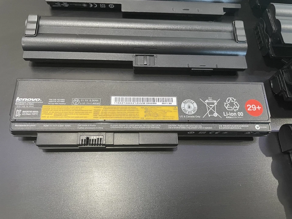 联想 Thinkpad 戴尔 Latitude 电池套装(19 块电池!) — 第 2/4 张图片
