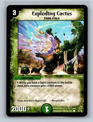Duel Masters TCG - Exploding Cactus 51/55 - Blinding Night | eBay