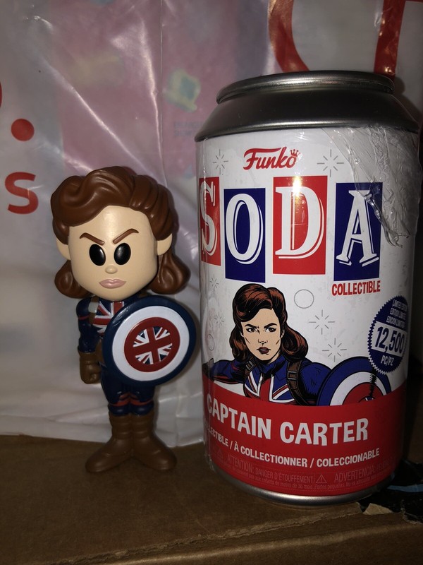 Funko Soda Marvel What If Captain Carter Common
