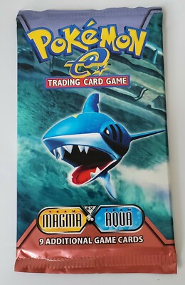 Pokemon EX Team Magma Vs Team Aqua Booster Pack! English! Factory SEALED |  eBay