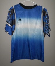 LE COQ SPORTIF small athletic T shirt soccer Sporty Rooster tee French logo 11